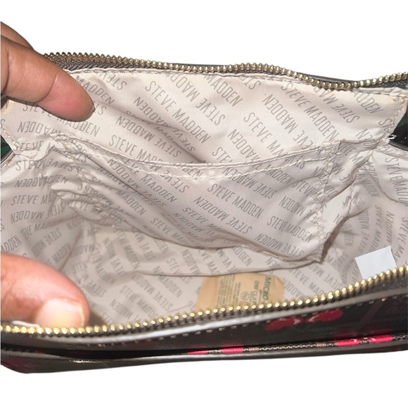 Steve Madden Cherry Print Crossbody Bag with Red Accents - Picture 5 of 7